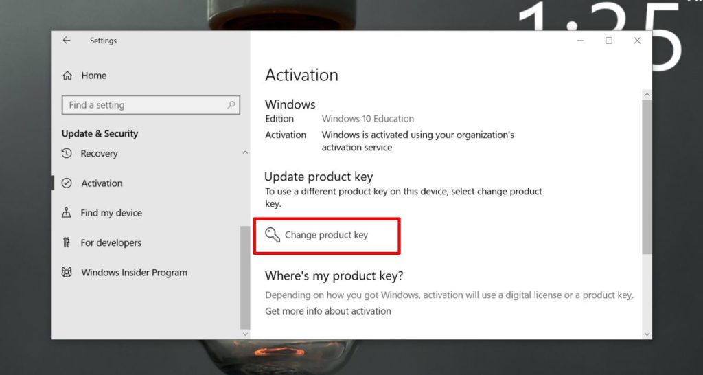 Как удалить ключ windows 10. Delete product cos.