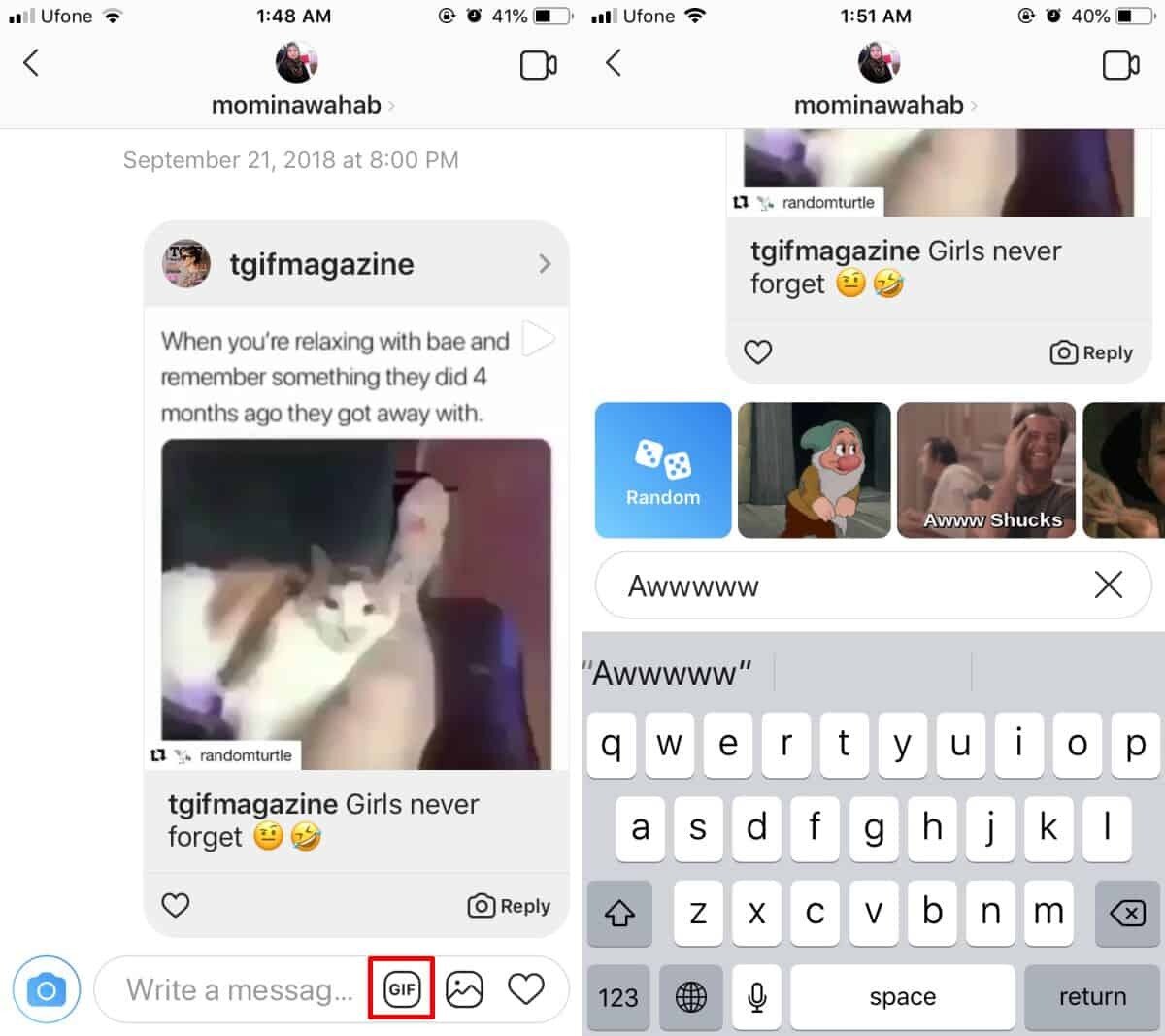 How to Send GIFs on Instagram DM to Your Friends