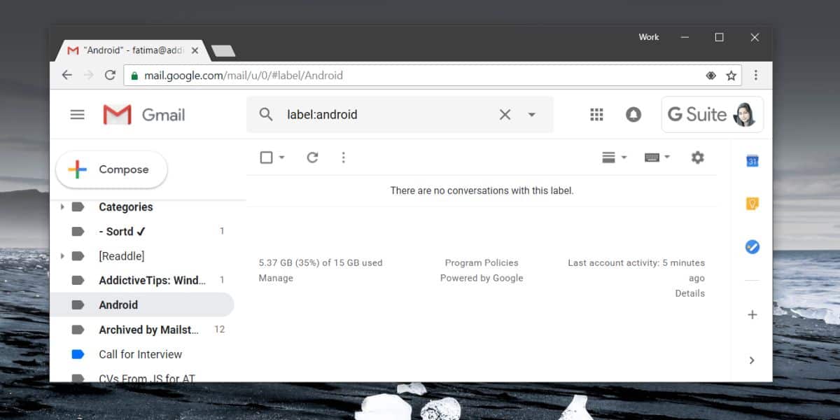 Gmail браузер