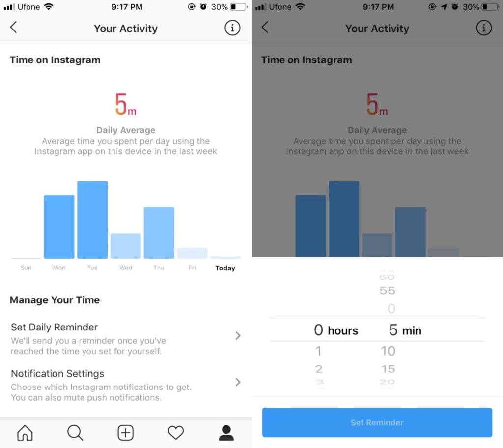 How to track your Instagram Activity