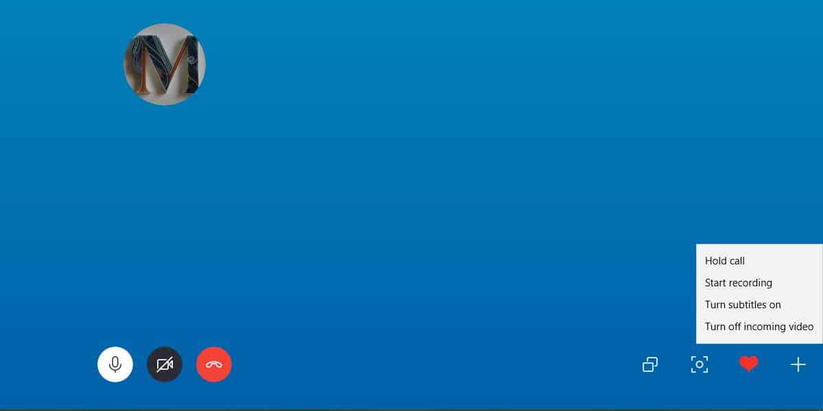 how to turn off skype video