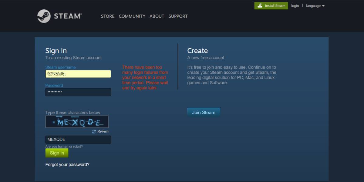 How To Fix Steam Too Many Login Failures From Your Network Error