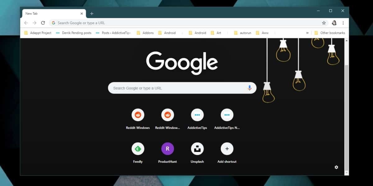 How to change the New Tab Page background in Chrome