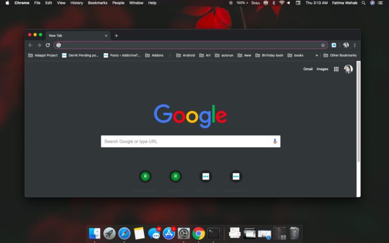 How To Enable The Dark Mode On Chrome   Chrome Dark Mode MacOS 1 768x480 