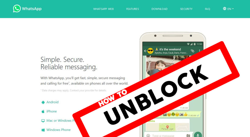 Desbloquee Whatsapp Y Utilícelo Sin Restricciones ¿funciona En Su País 4758