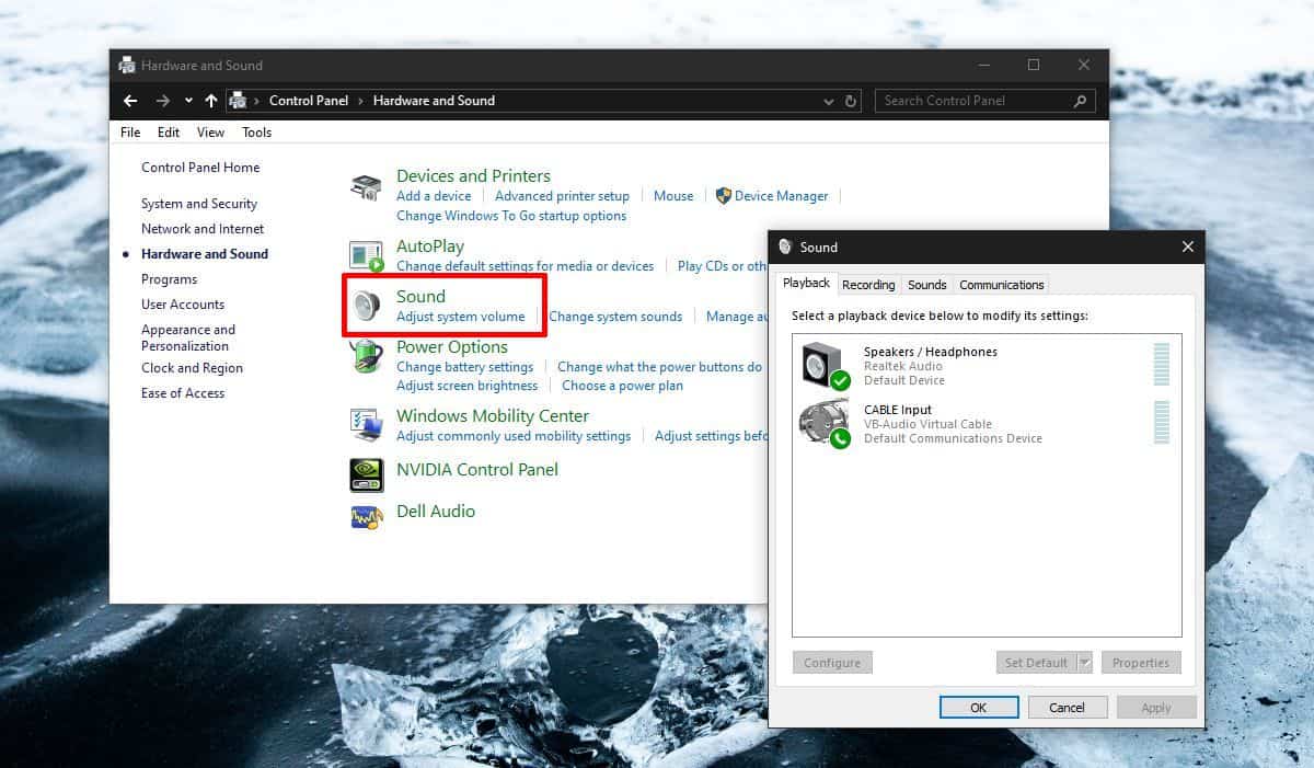 How To Access Control Panel Sound Settings On Windows 10 1903
