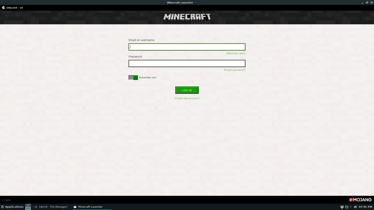 how to get into minecraft launcher log
