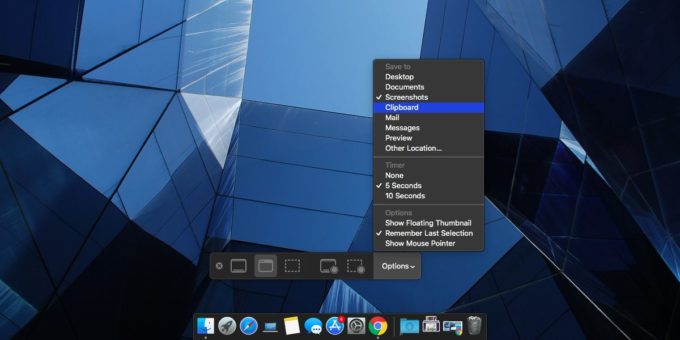 How to automatically copy screenshots to clipboard on macOS