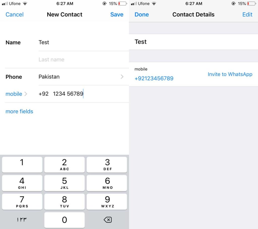 How to add a contact on Whatsapp