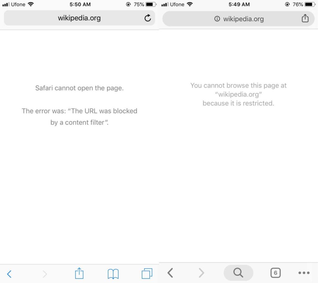 how-to-block-websites-on-ios