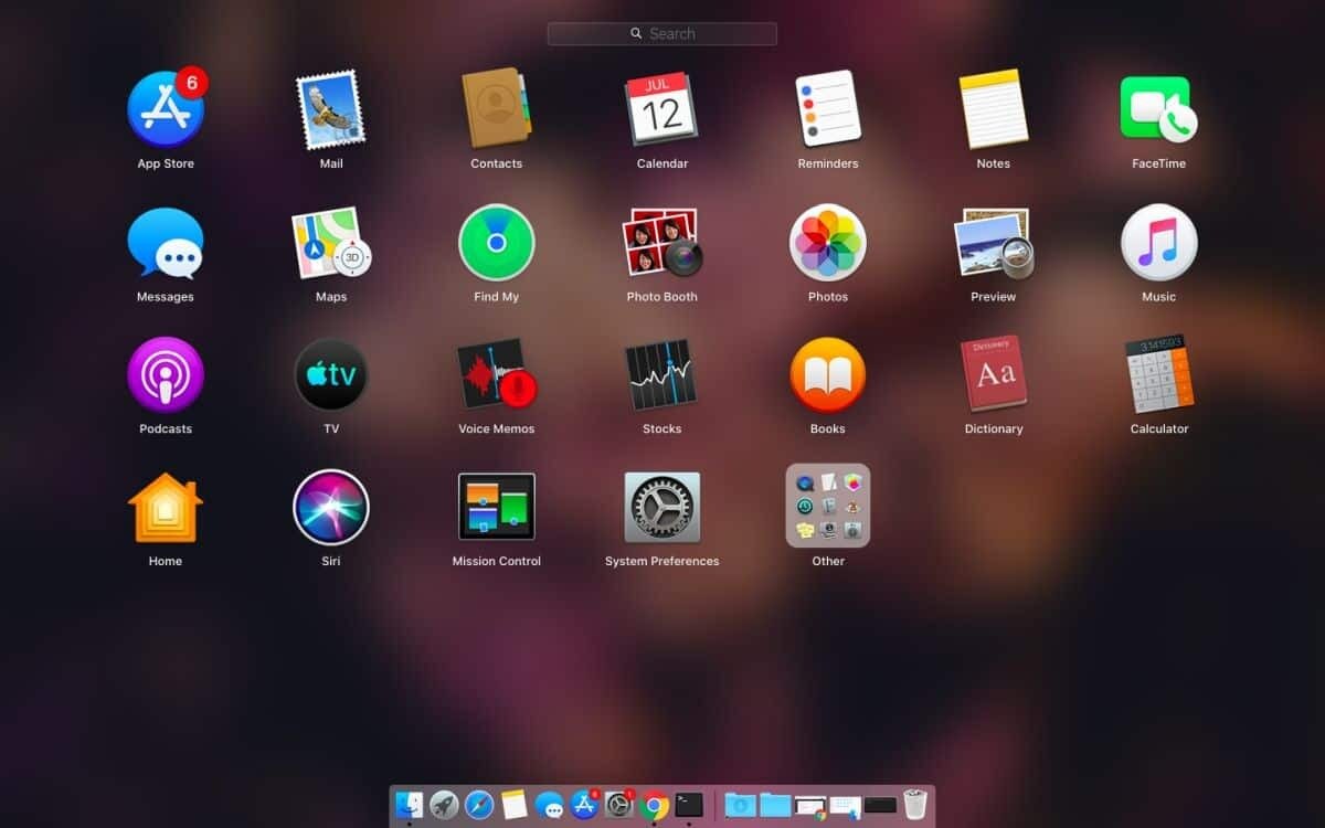 How to reset the Launchpad on macOS