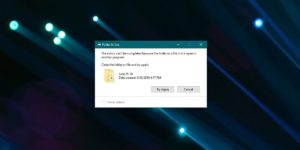 How to delete a file or folder in use on Windows 10