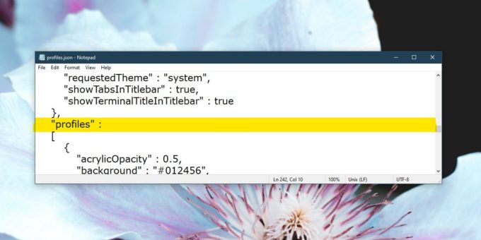 How to add a command line to the Windows Terminal app