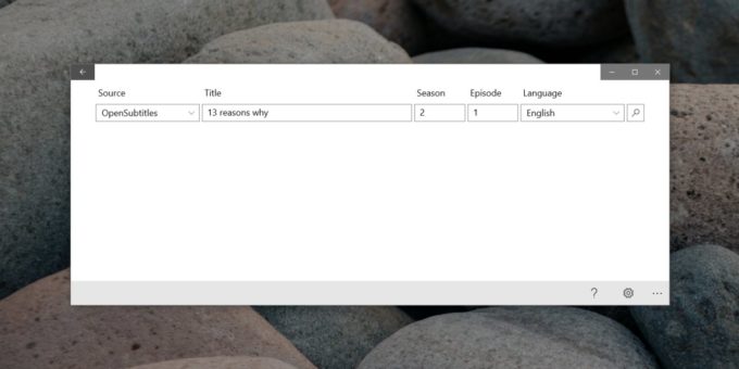 How to load external subtitles in Netflix UWP app on Windows 10