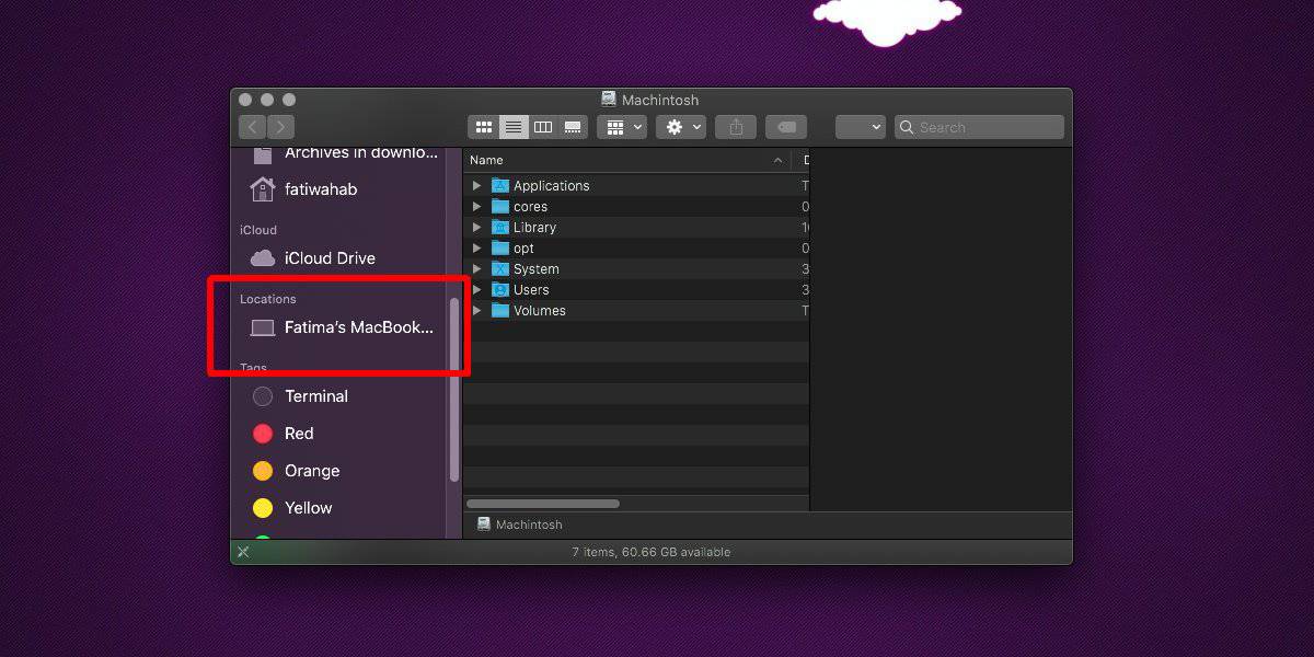 where to find finder preferences on mac 2019