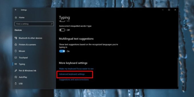 How to set a custom keyboard shortcut to change the language on Windows 10