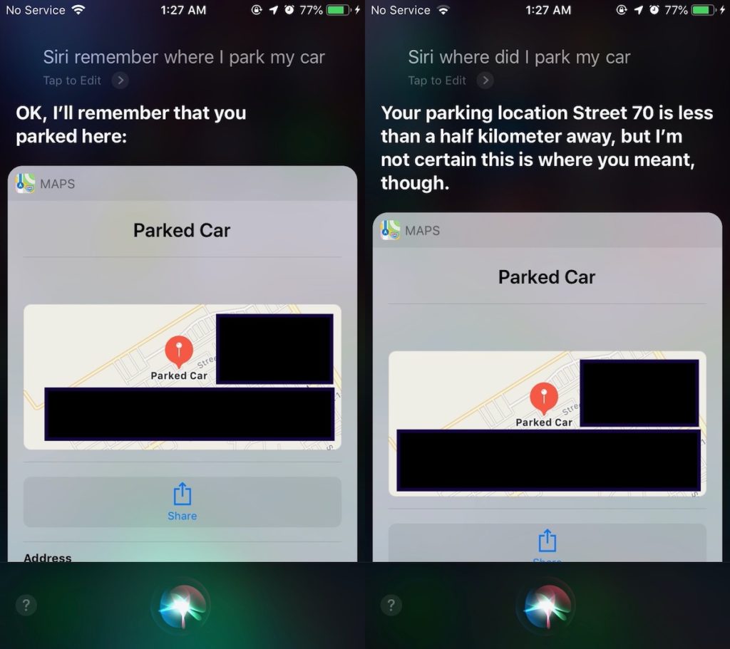 How to use Siri to remember where you parked on iOS