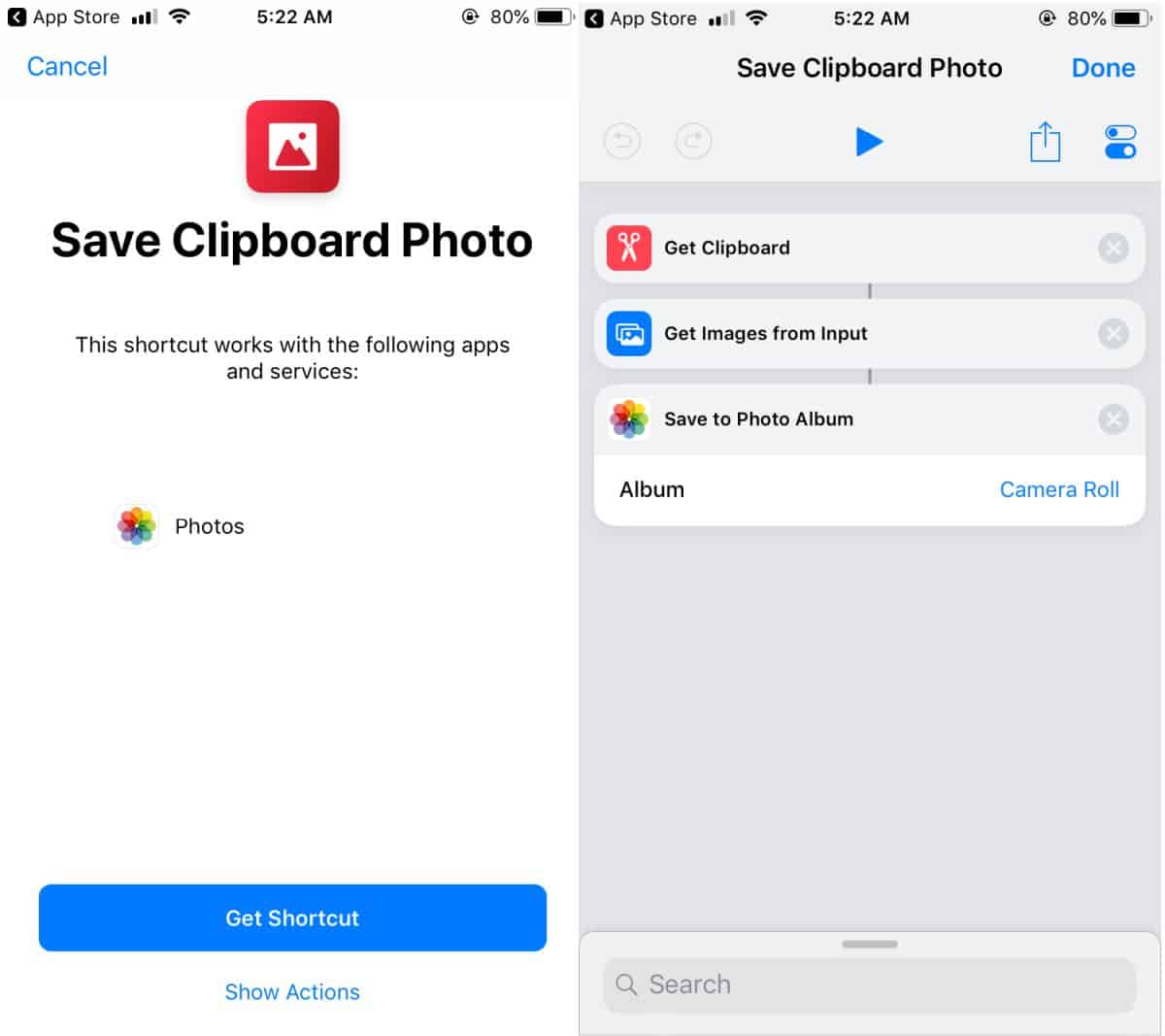 How To Save A Photo From The Clipboard To The Camera Roll On IOS