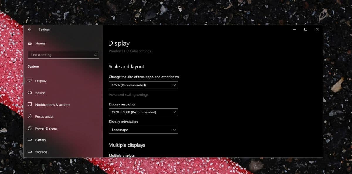 How To Set Different Scaling Levels Of Multiple Monitors On Windows 10 0857