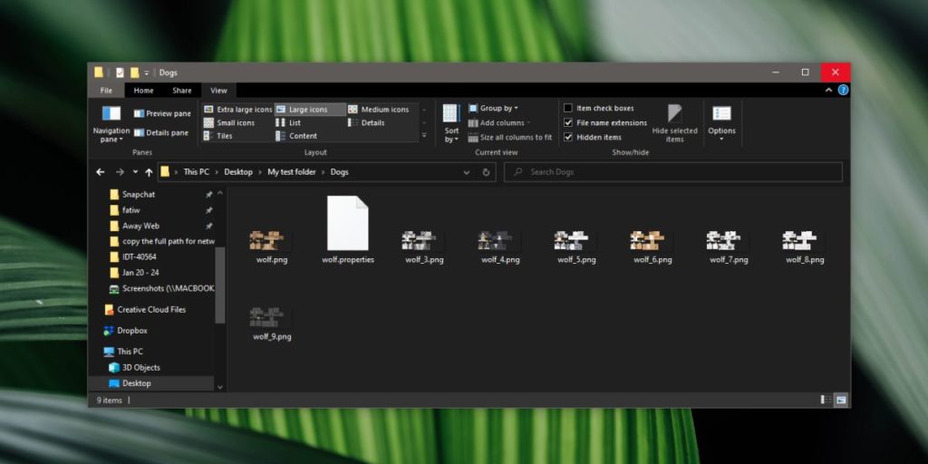 How to use a folder name to rename files on Windows 10