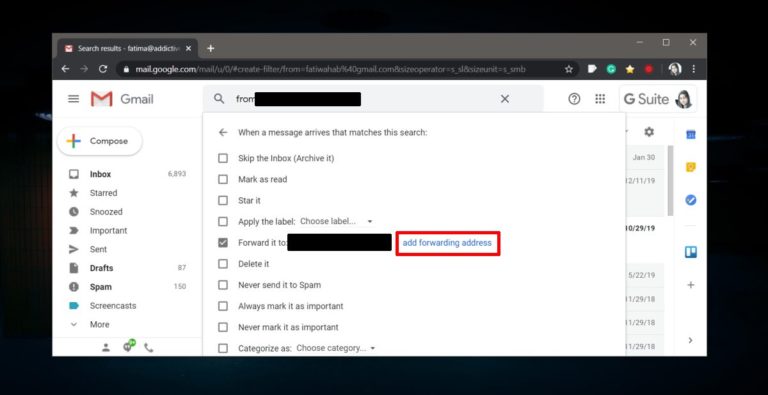 How To Automatically Forward Emails From A Specific Address In Gmail