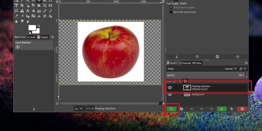 how-to-paste-an-image-to-a-layer-in-gimp-on-windows-10