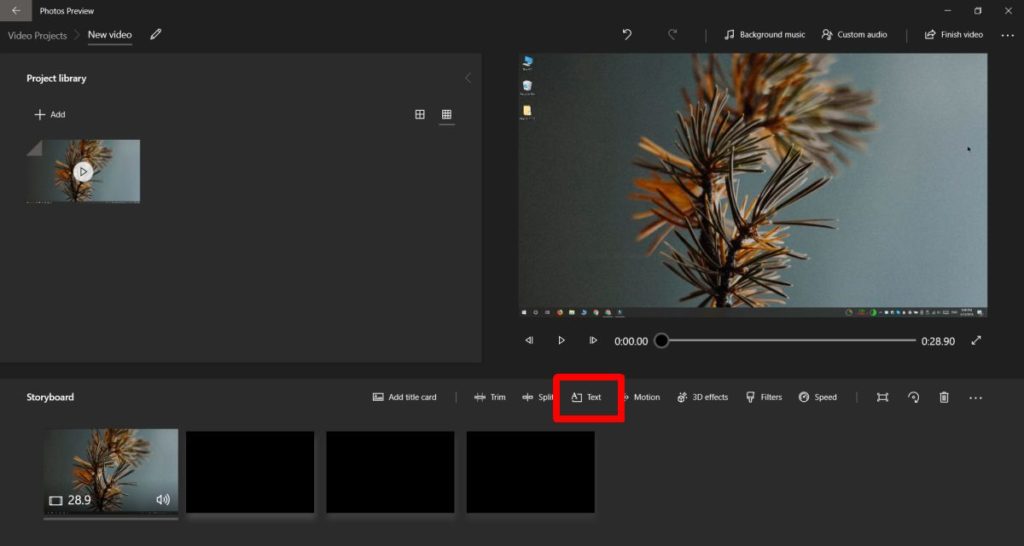 How To Add Text To A Video On Windows 10