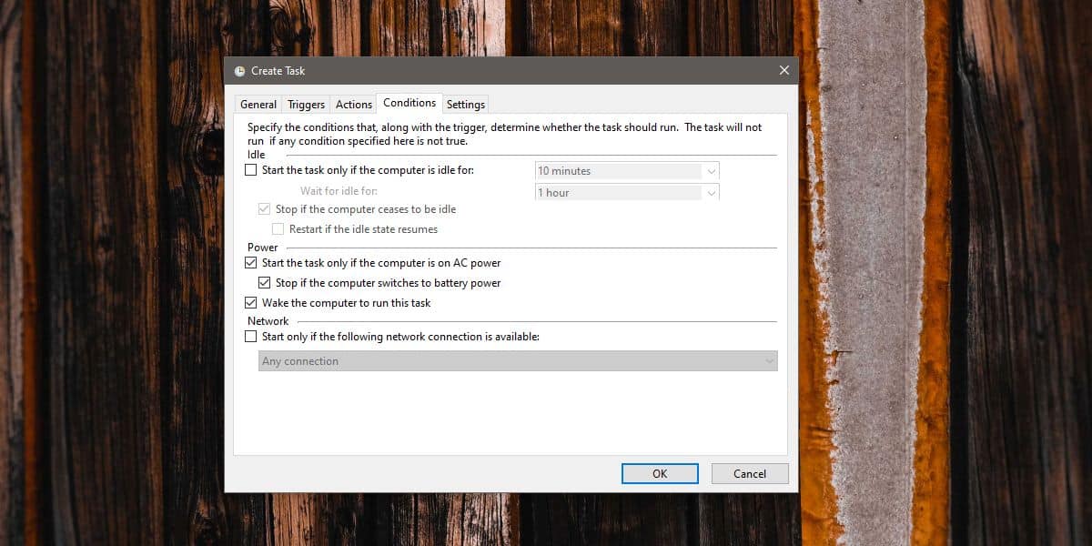 How to create a wake timer for Windows 10