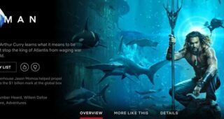 Is Aquaman on Netflix?