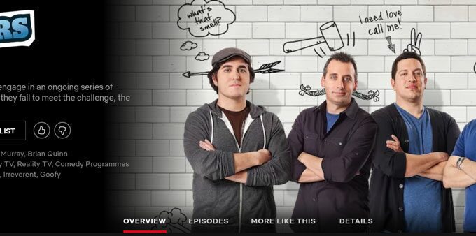 Impractical Jokers on Netflix