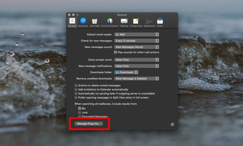 How to install a Mail Plugin on macOS