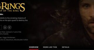 Is Lord of the Rings on Netflix