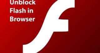 Unblock Flash content in browser