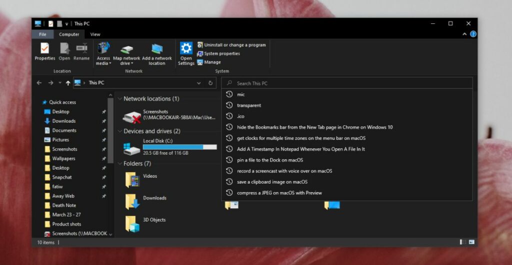 how-to-delete-search-history-in-file-explorer-on-windows-10