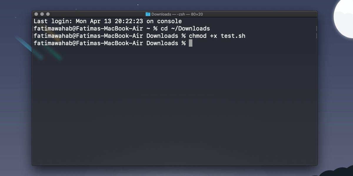 How To Run A Shell Or sh Script On MacOS