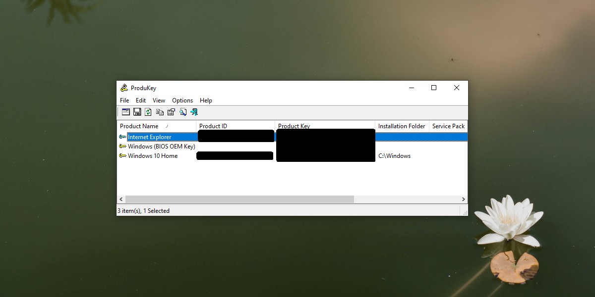 how to recover windows 10 serial key