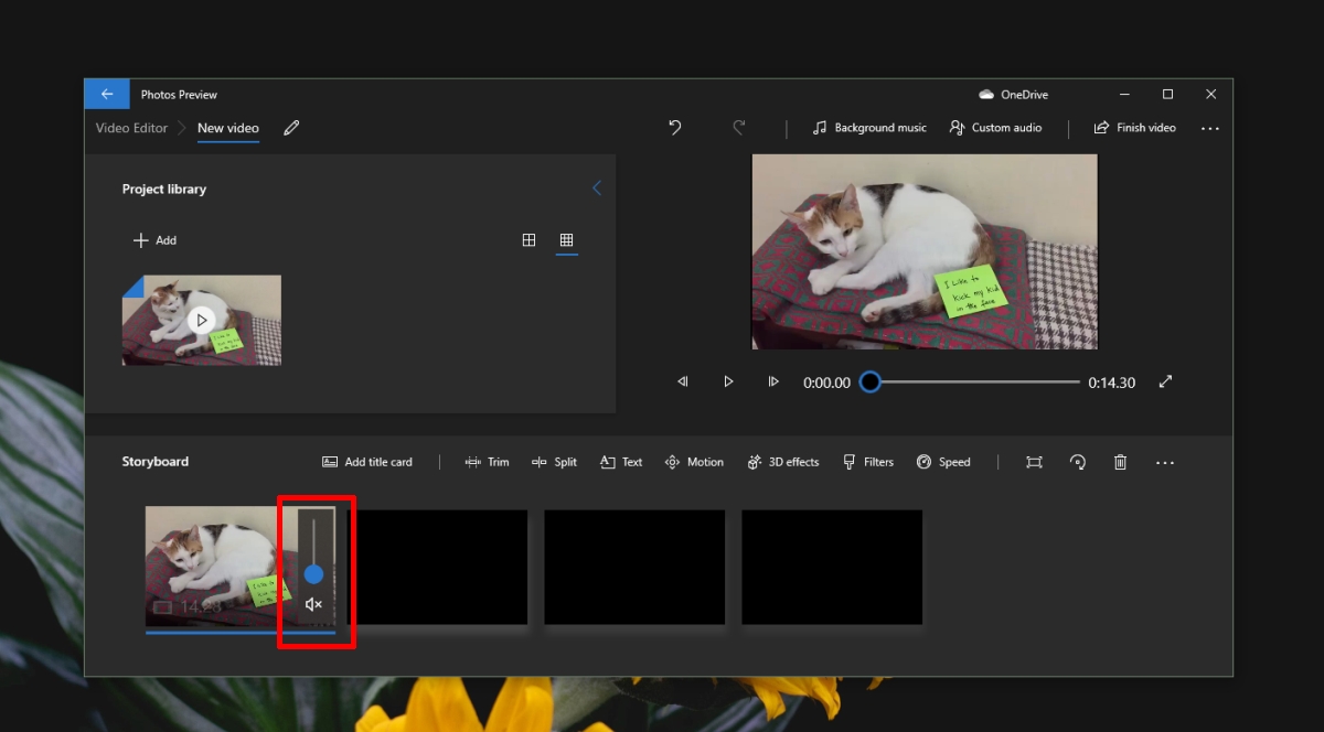 How to remove background noise from a video on Windows 10