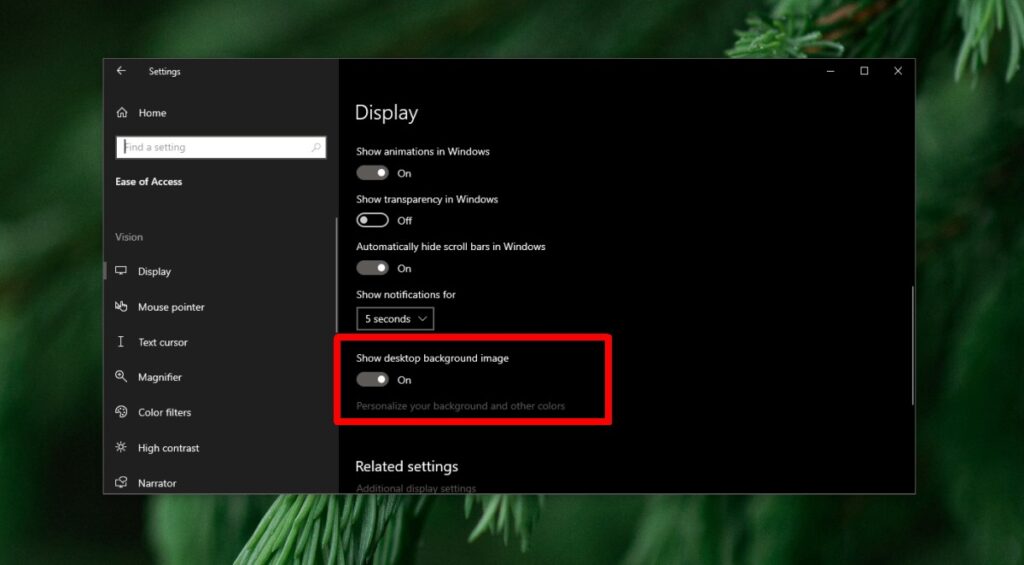 turn off background services windows 10