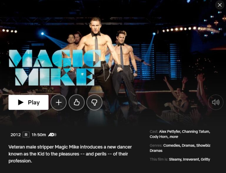 How to Watch Magic Mike On Netflix from Anywhere