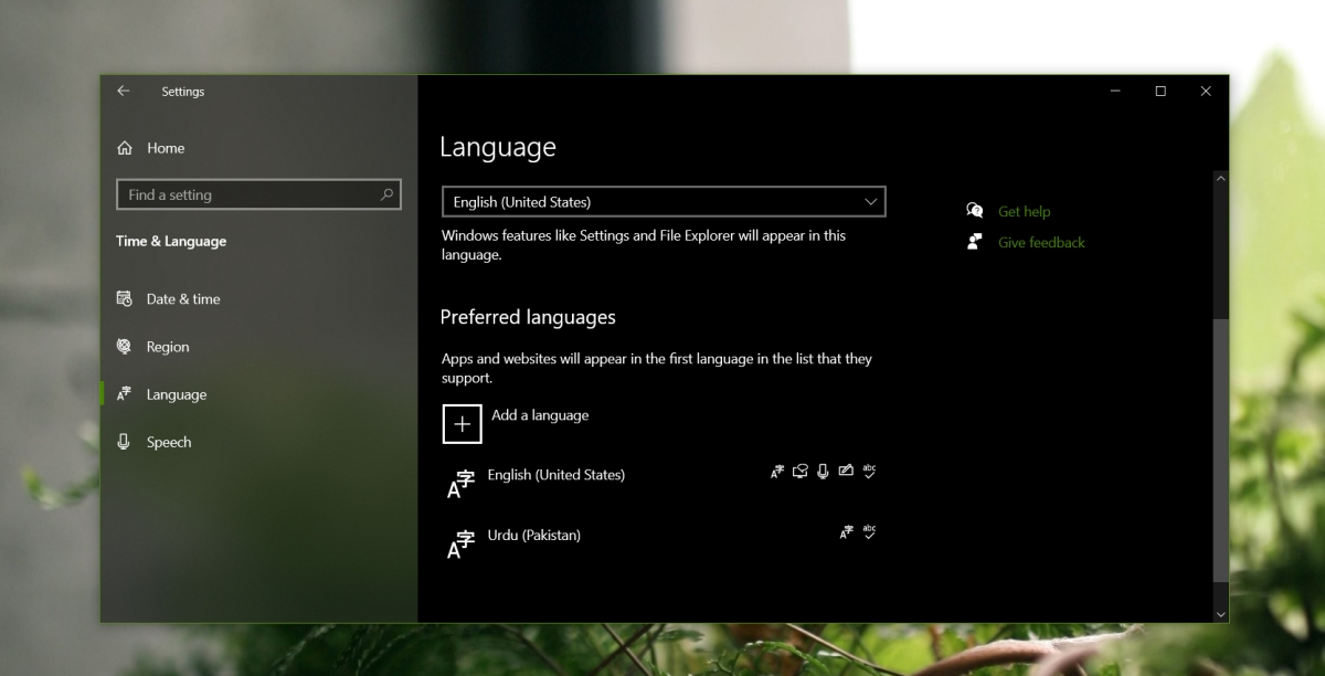 How to change the language on Office 365