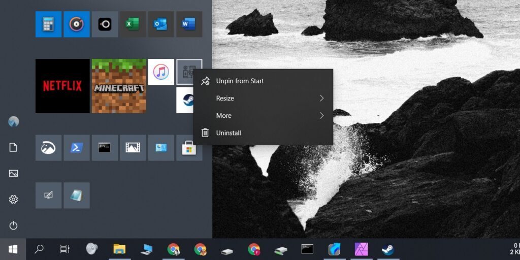 How to create custom Start menu shortcuts on Windows 10