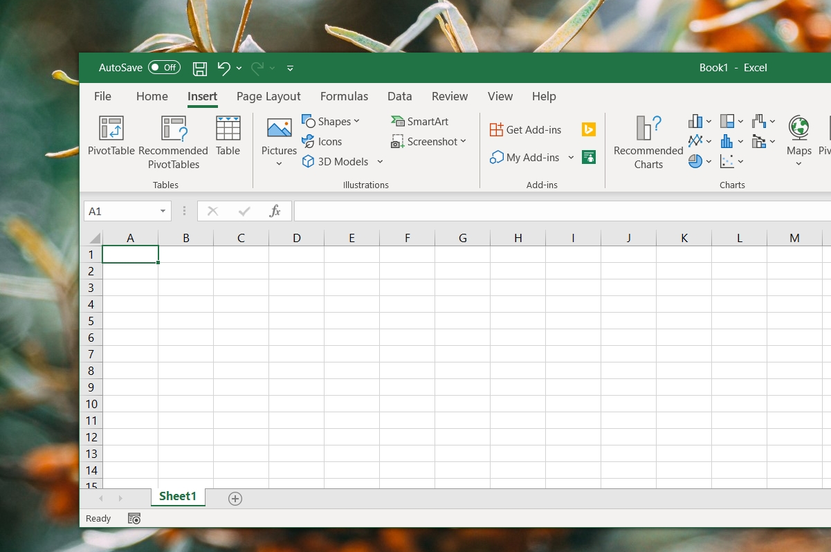 how to insert a header in excel mac