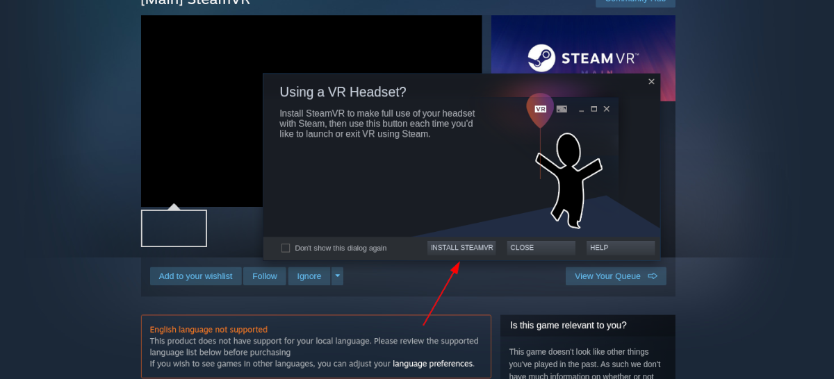 How to set Steam VR on Linux