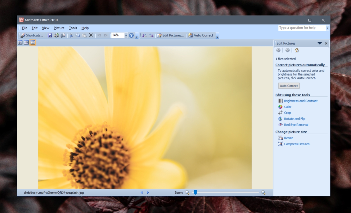 editar fotos microsoft office picture manager