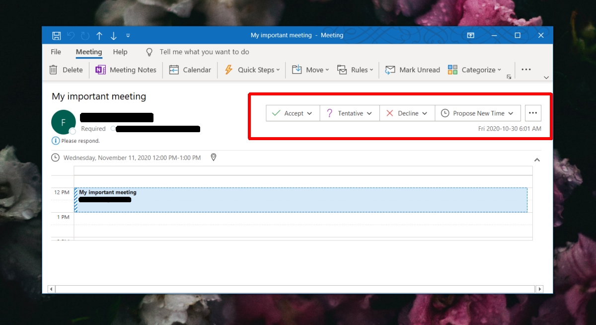 How to create and send a meeting invite from Outlook