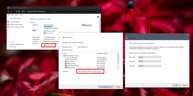 how-to-change-backup-schedule-on-windows-10