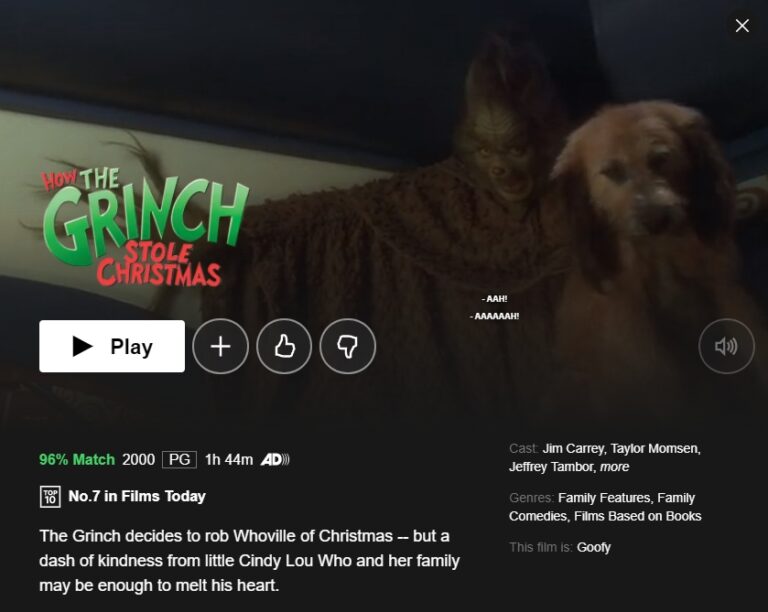 How to Watch The Grinch on Netflix from Anywhere?