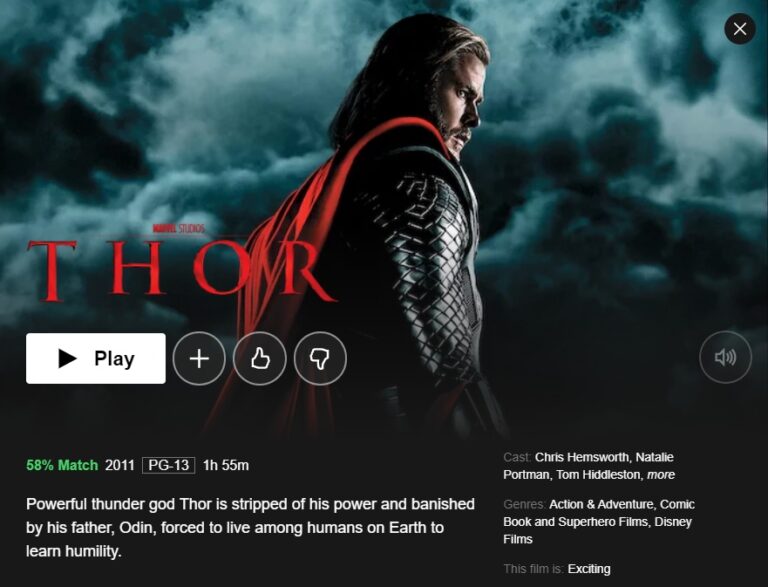 How to Watch Thor on Netflix - AddictiveTips 2023