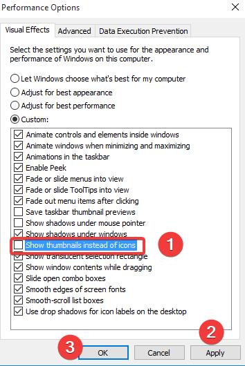 How To Disable Windows 10 File Or Folder Thumbnails