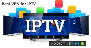 3 screens with the IPTV written on the one facing forward